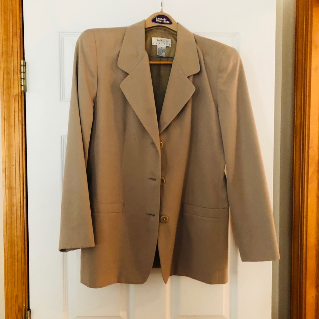 Talbots 3pc. Tan Blazer Set